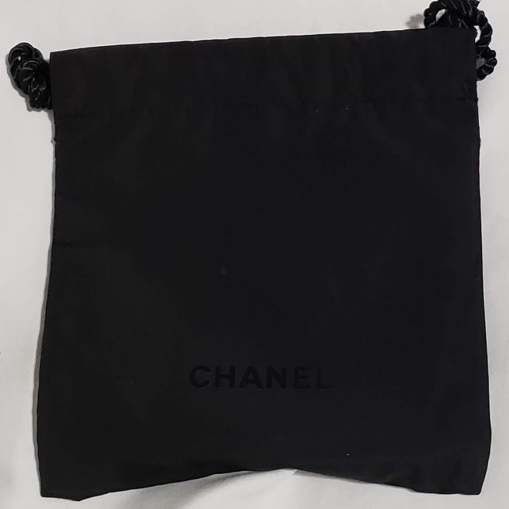 Chanel xsmall dustbag with pull string
